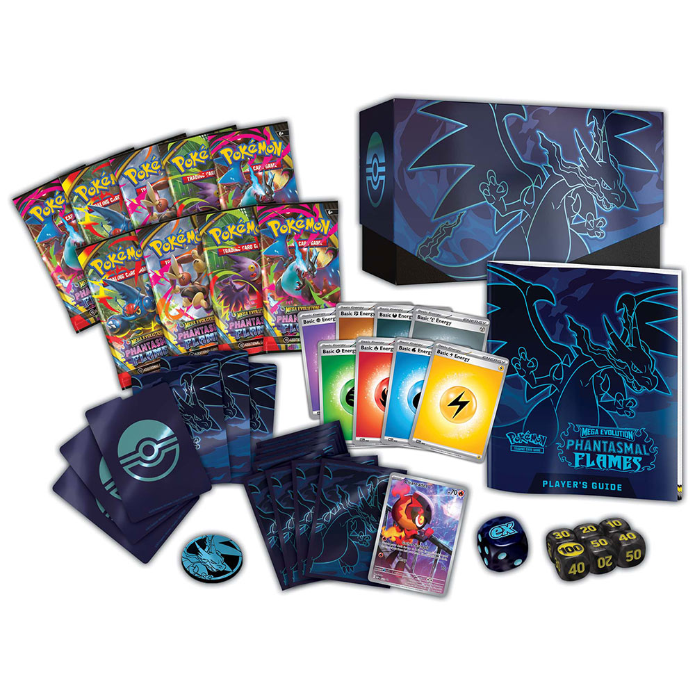 (Pre-order) Pokémon TCG - Mega Evolutions Phantasmal Flames Elite Trainer Box