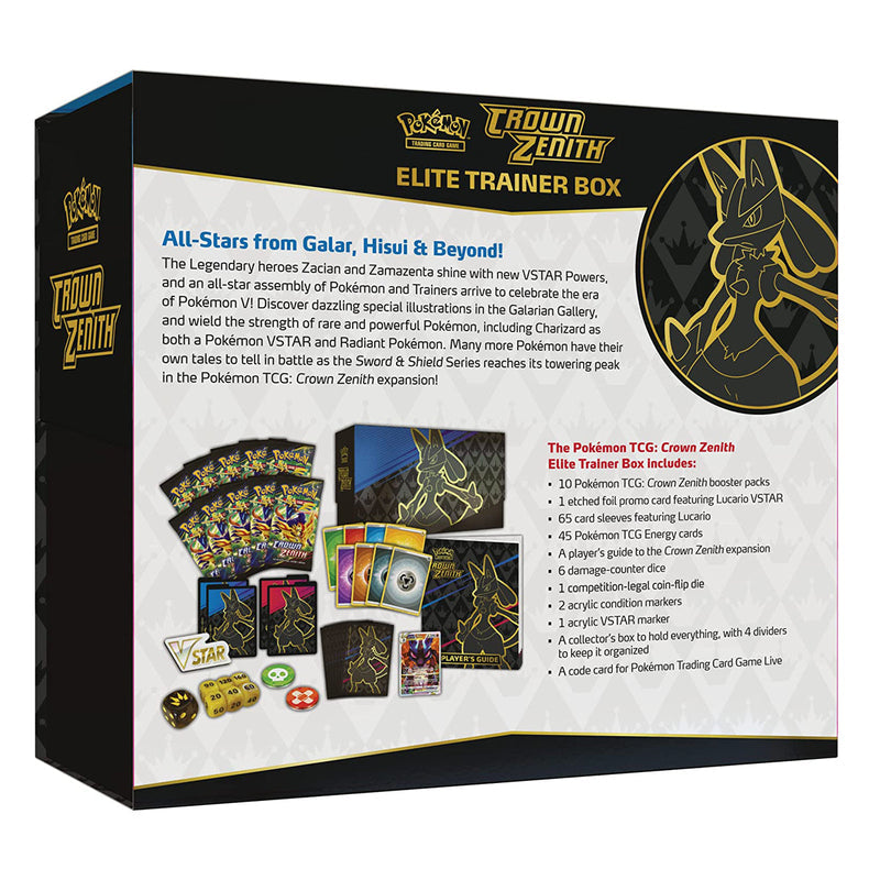 Pokémon TCG: Crown Zenith Trainer Box