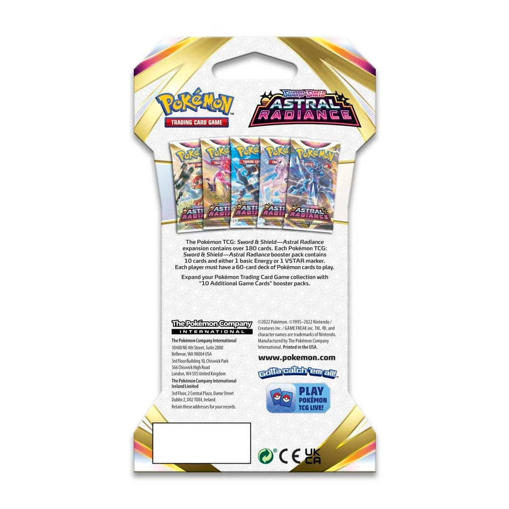Pokémon TCG: Sword & Shield-Astral Radiance Sleeved Booster Pack (10 Cards)