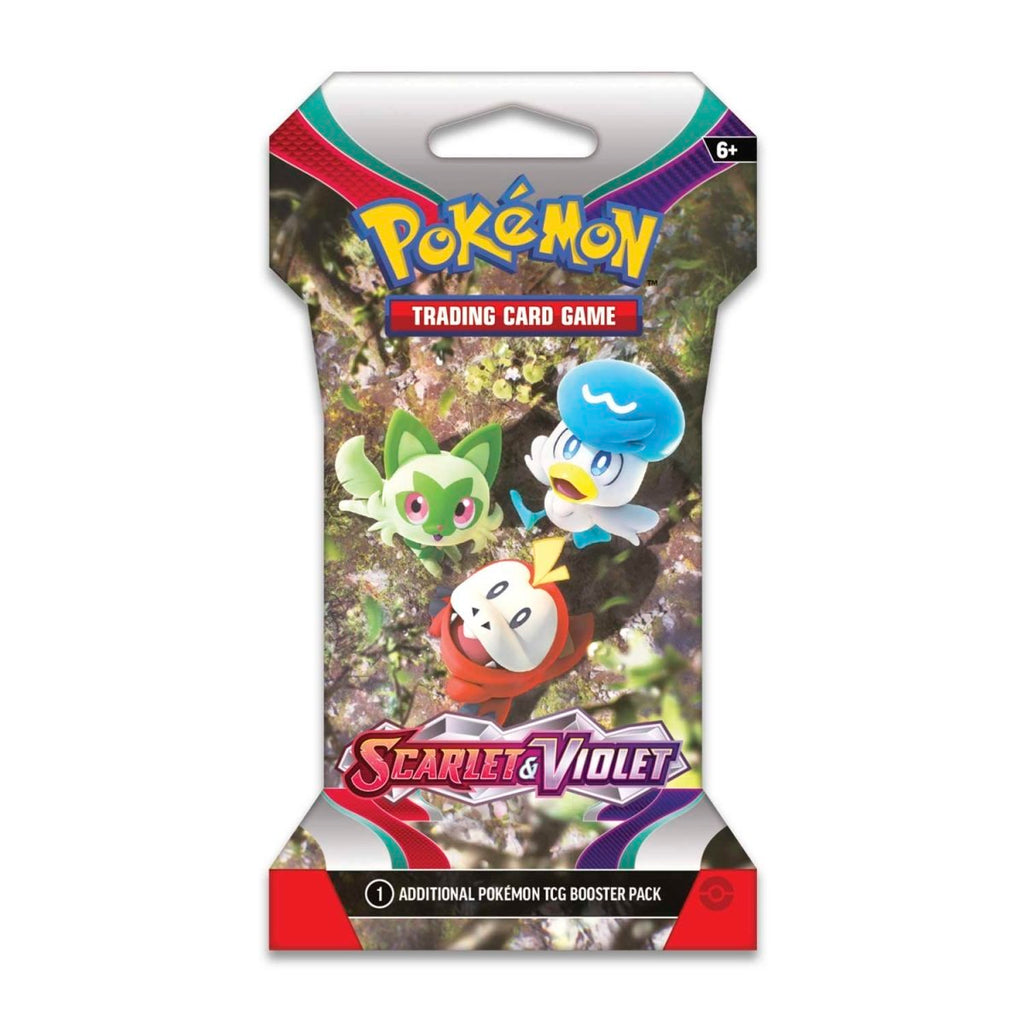 Pokémon TCG: Scarlet & Violet Sleeved Booster Pack (10 Cards)