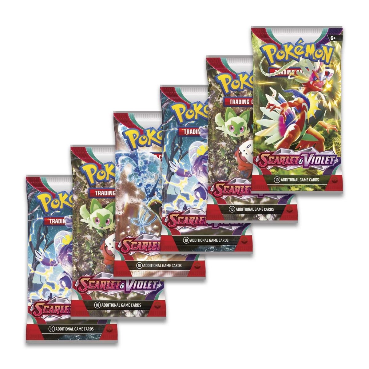 Pokémon TCG: Scarlet & Violet Booster Bundle (6 Packs) (10 Cards)
