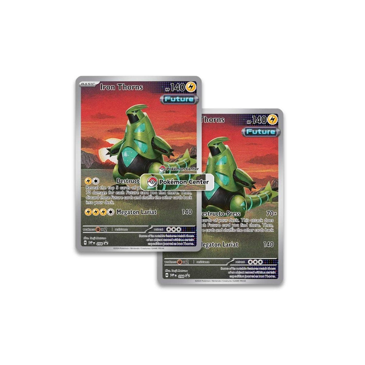 Pokémon TCG: Scarlet & Violet-Temporal Forces Pokémon Center Elite Trainer Box (Iron Leaves)