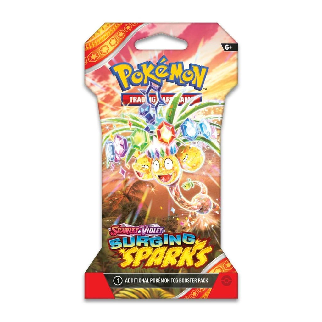 Pokémon TCG: Scarlet & Violet-Surging Sparks Sleeved Booster Pack (10 Cards)