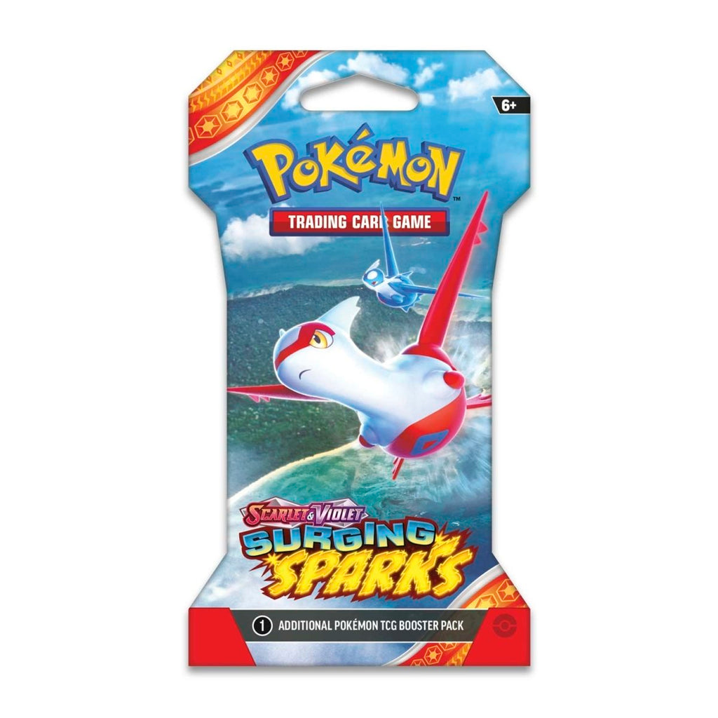 Pokémon TCG: Scarlet & Violet-Surging Sparks Sleeved Booster Pack (10 Cards)