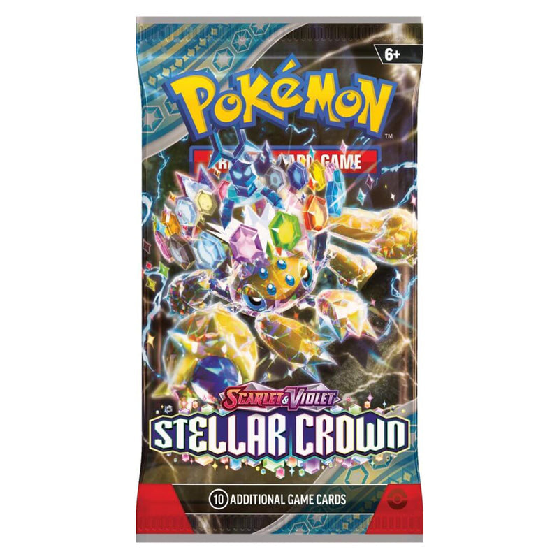 Pokémon TCG Scarlet & Violet Stellar Crown Single Booster Pack