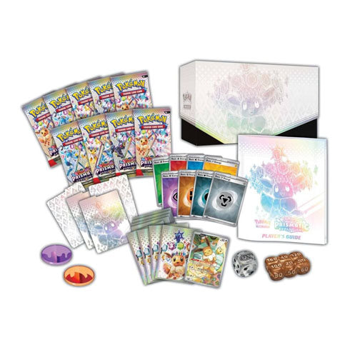 Pokemon TCG Scarlet & Violet Prismatic Evolutions Elite Trainer Box