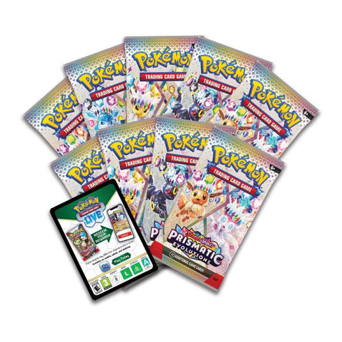 Pokemon TCG Scarlet & Violet Prismatic Evolutions Elite Trainer Box