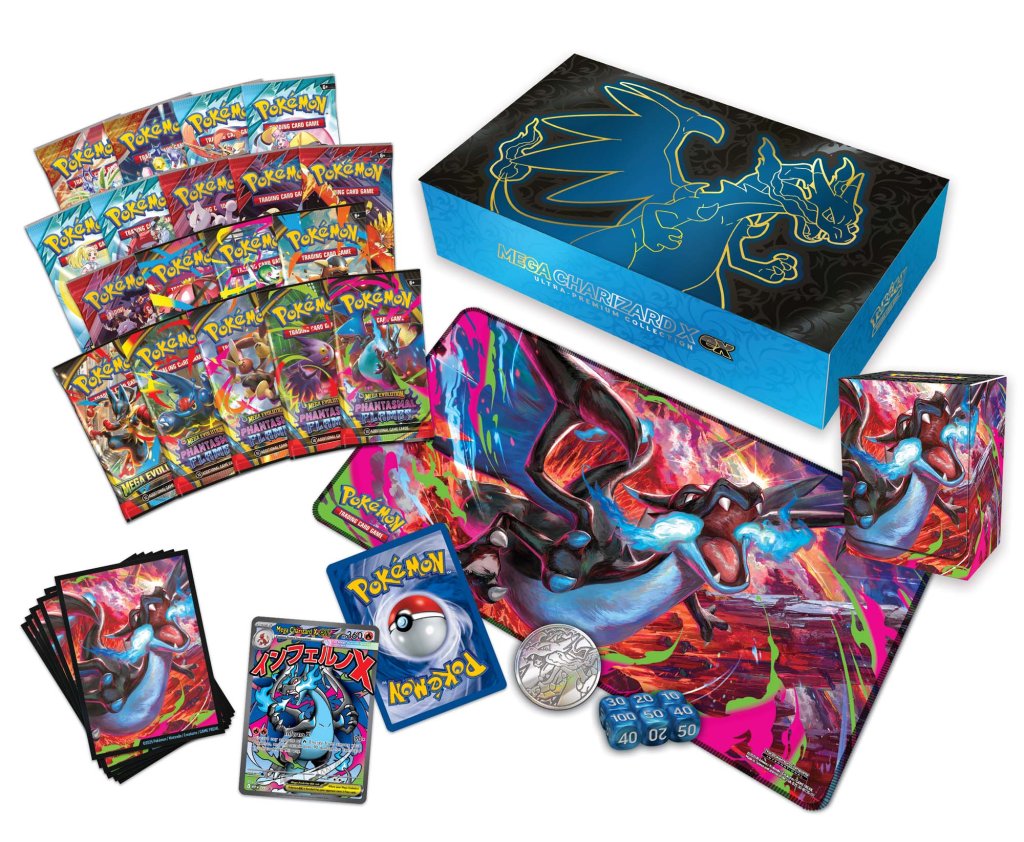 (Pre-order) Pokemon TCG Mega Charizard X ex Ultra-Premium Collection