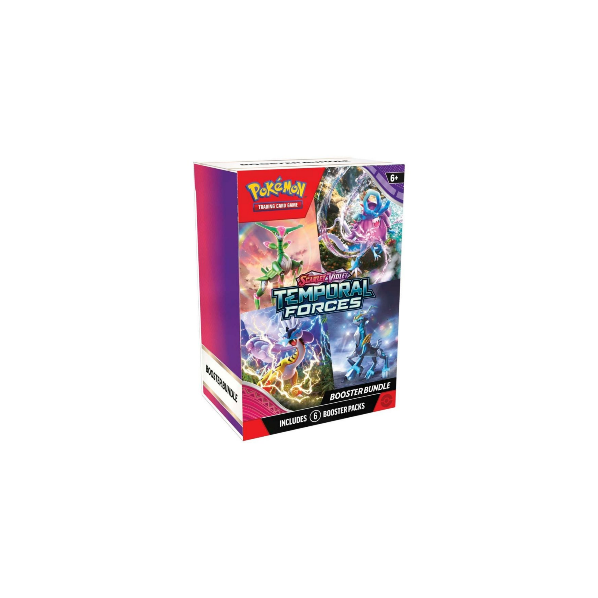 Pokémon TCG: Scarlet & Violet-Temporal Forces Booster Bundle (6 Packs)