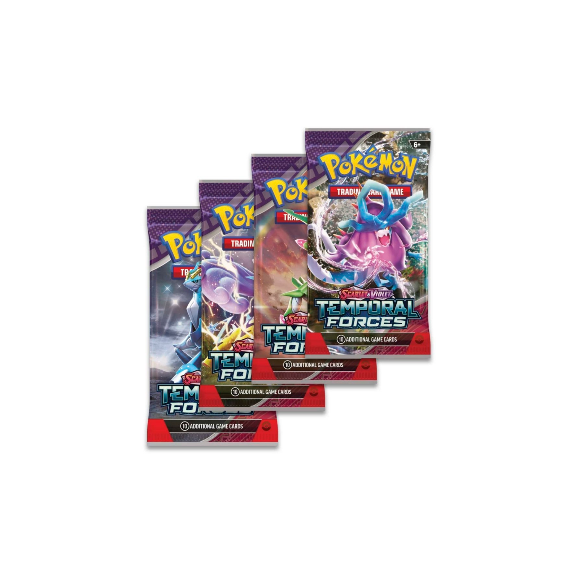 Pokémon TCG: Scarlet & Violet-Temporal Forces Booster Pack (10 Cards)