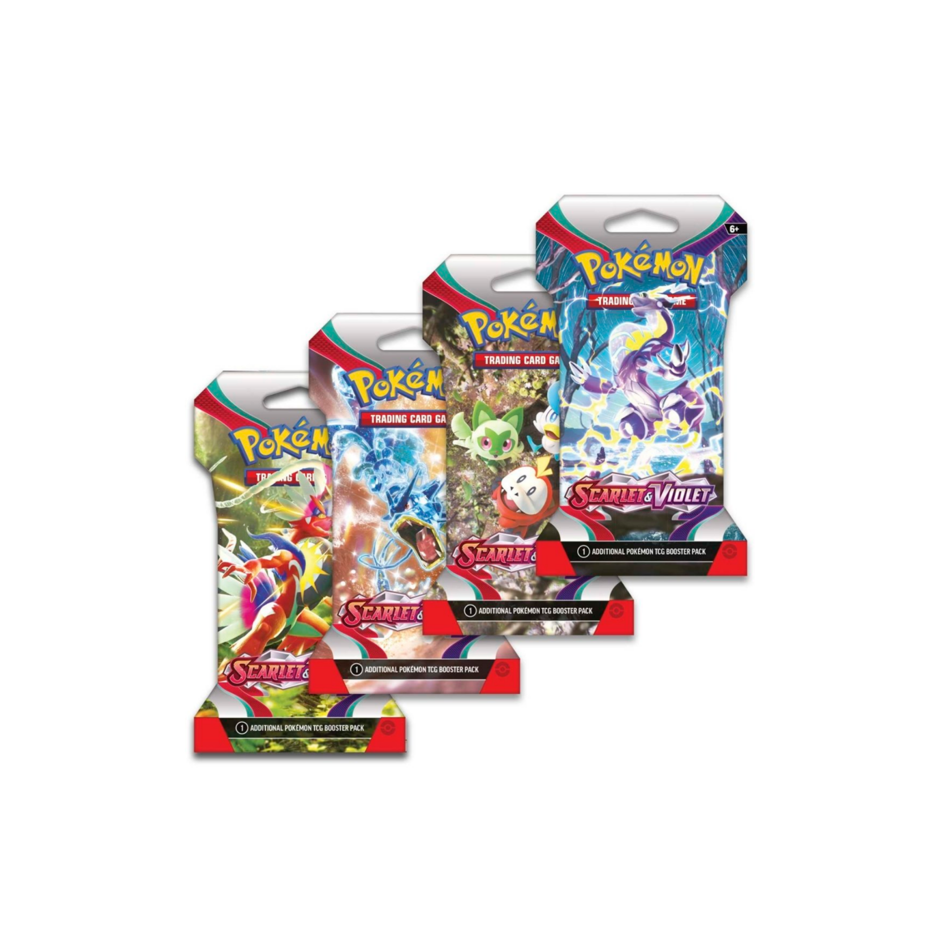 Pokémon TCG: Scarlet & Violet Sleeved Booster Pack (10 Cards)