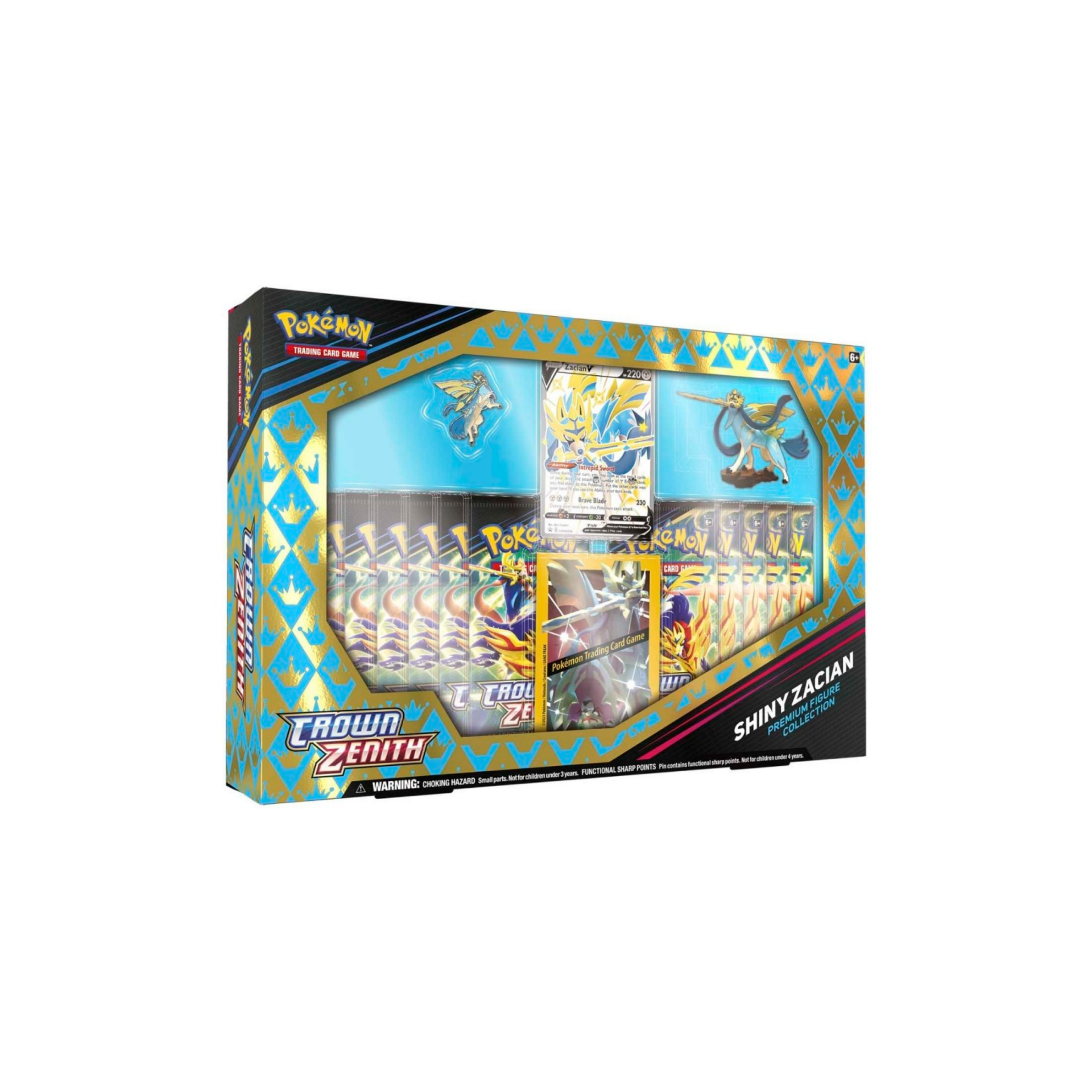 Pokémon TCG: Crown Zenith Premium Figure Collection (Shiny Zacian)