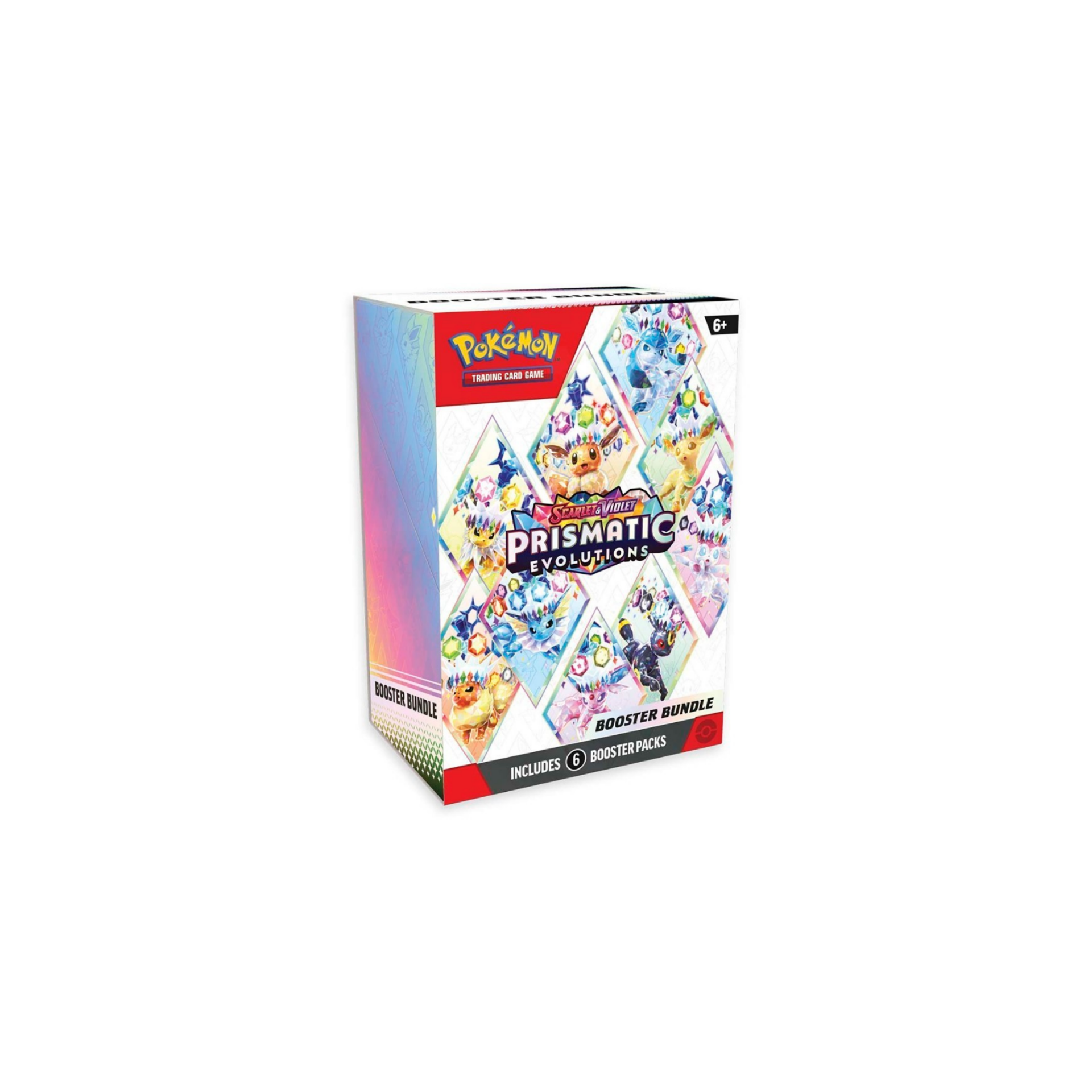 Pokémon TCG: Scarlet & Violet-Prismatic Evolutions Booster Bundle (6 Packs)