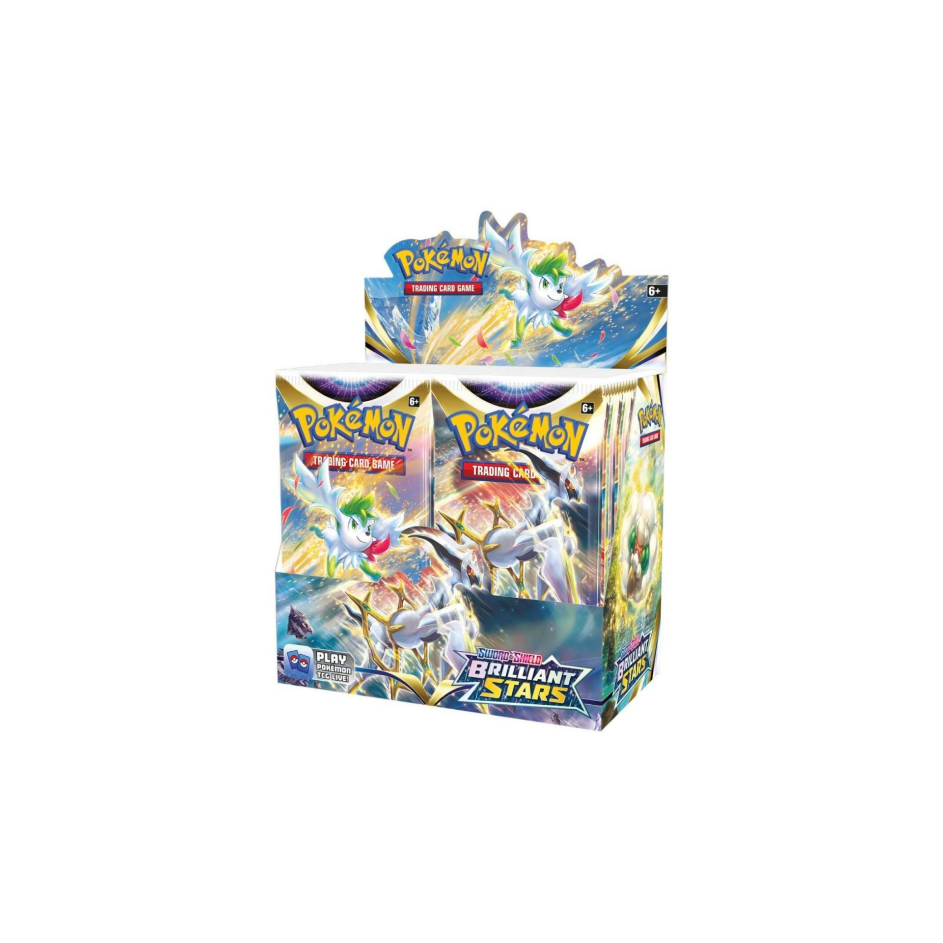 Pokémon TCG: Sword & Shield-Brilliant Stars Booster Display Box (36 Packs)