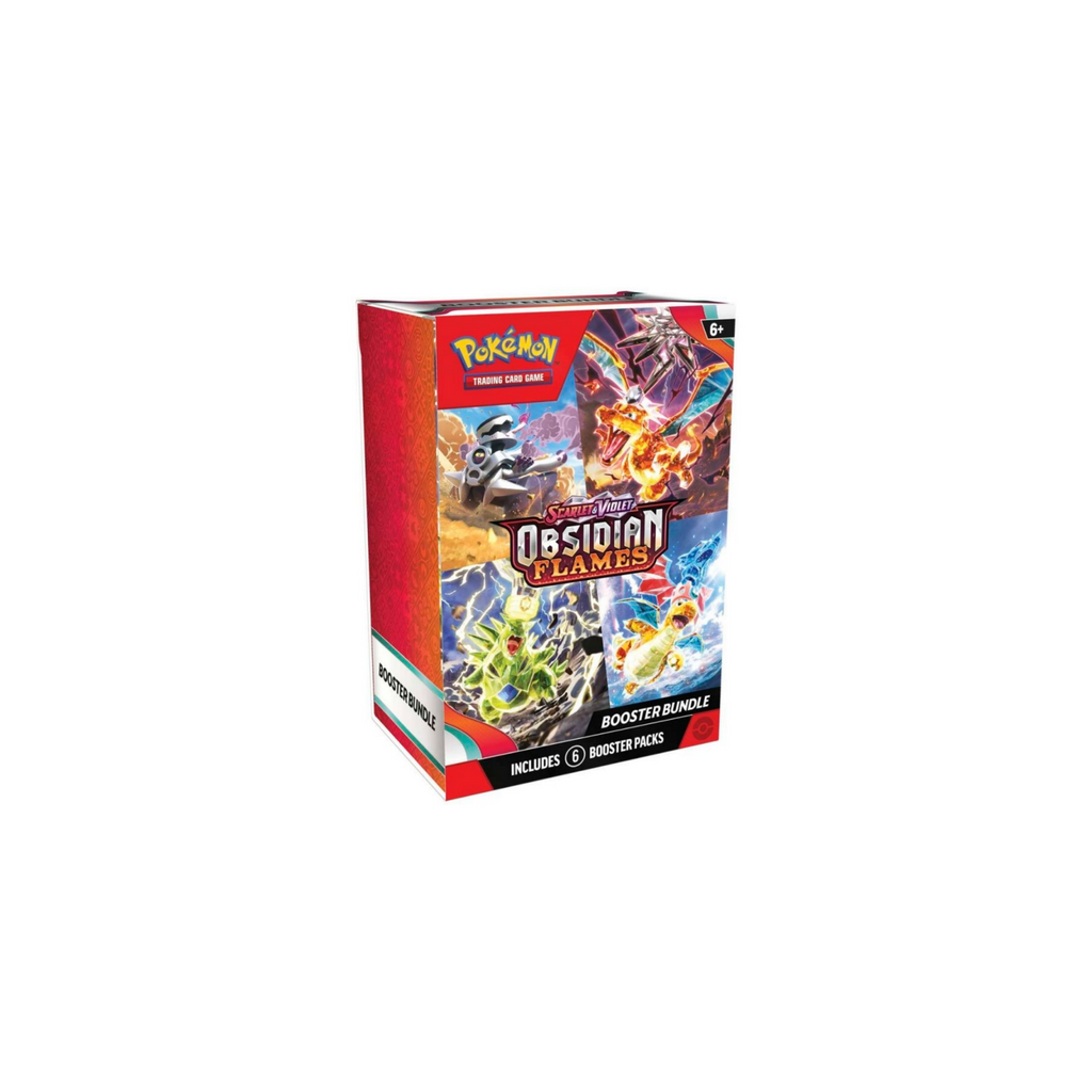 Pokémon TCG: Scarlet & Violet-Obsidian Flames Booster Bundle (6 Packs)
