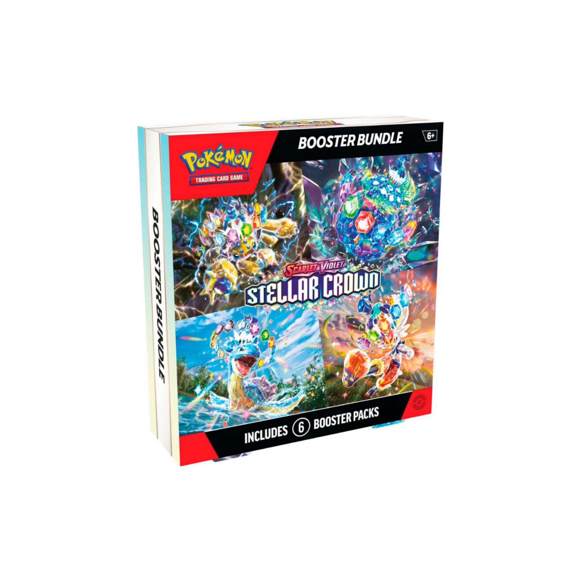 Pokémon TCG: Stellar Crown Booster Bundle (6x Booster Packs)
