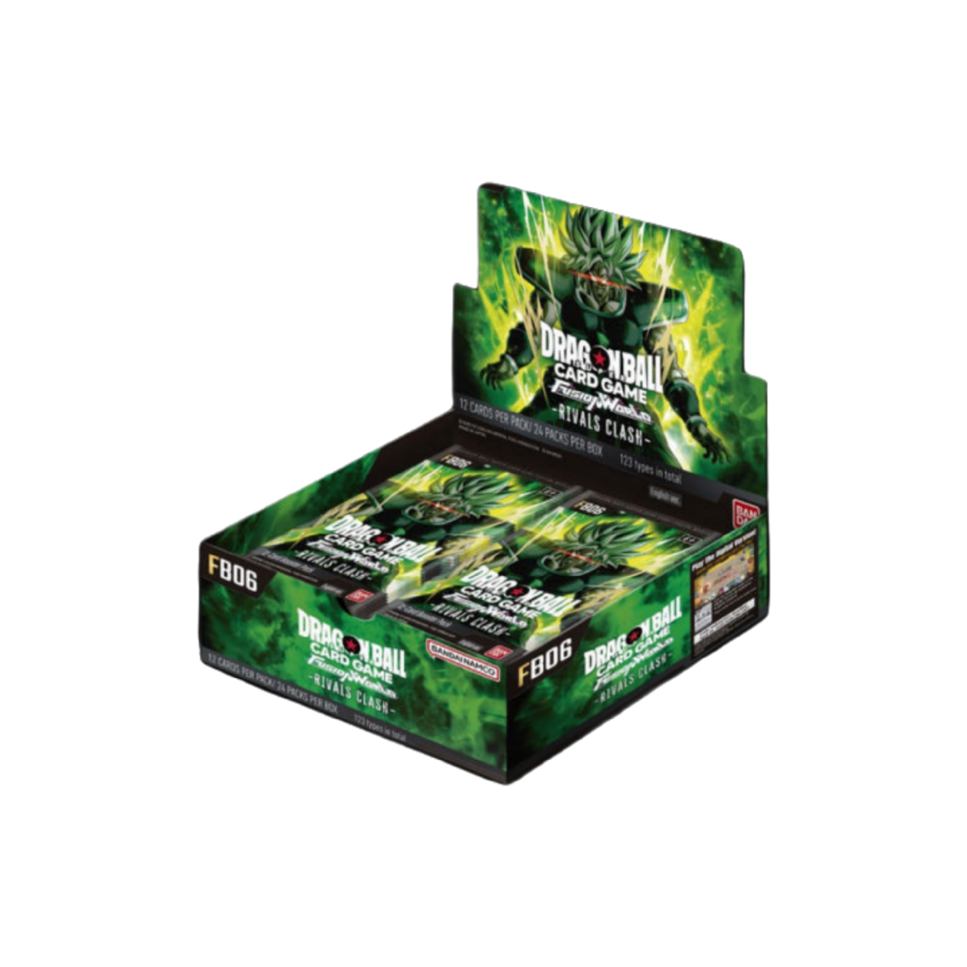 Dragon Ball Super Card Game Fusion World Rivals Clash Booster Box FB06