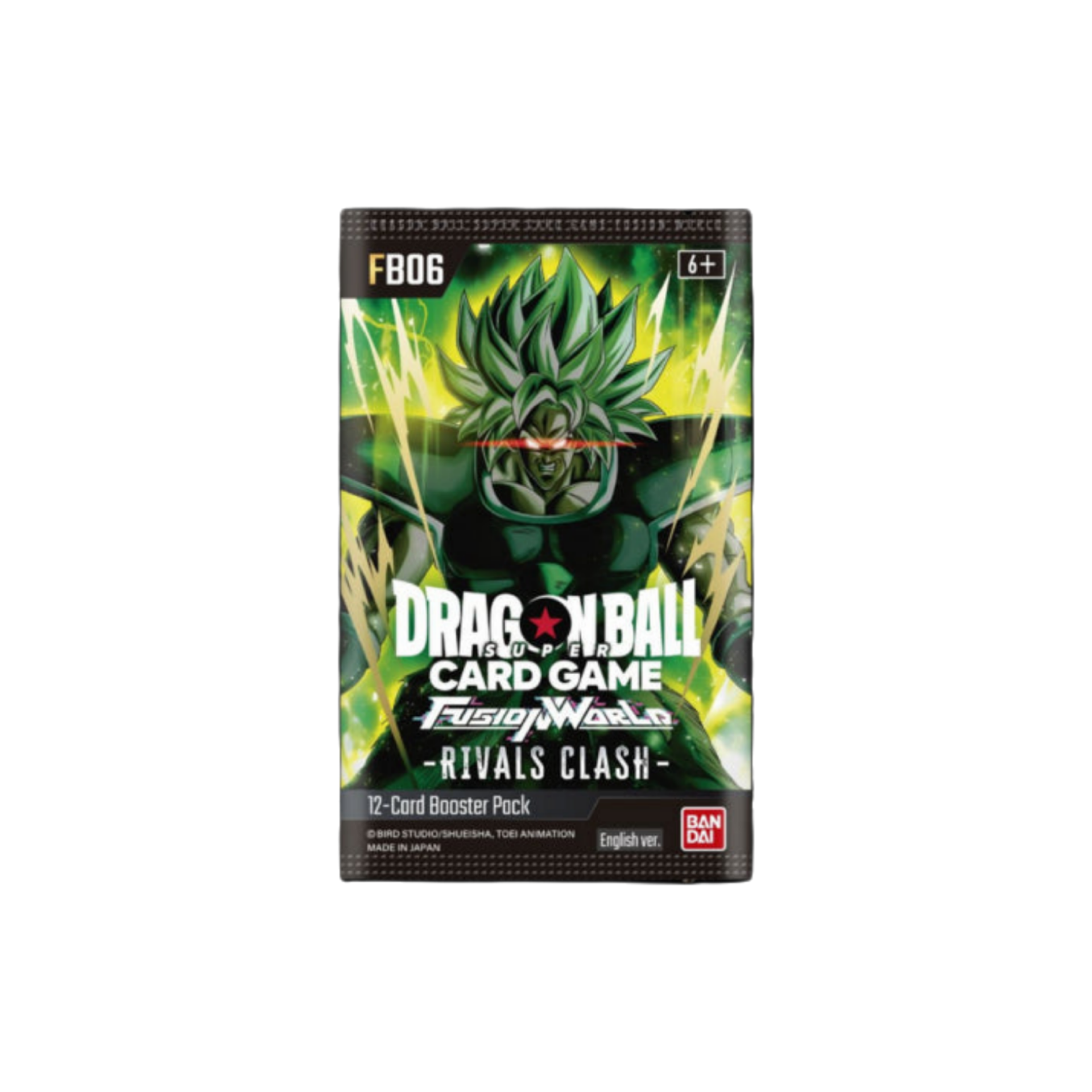 Dragon Ball Super Card Game Fusion World Rivals Clash Booster Box FB06