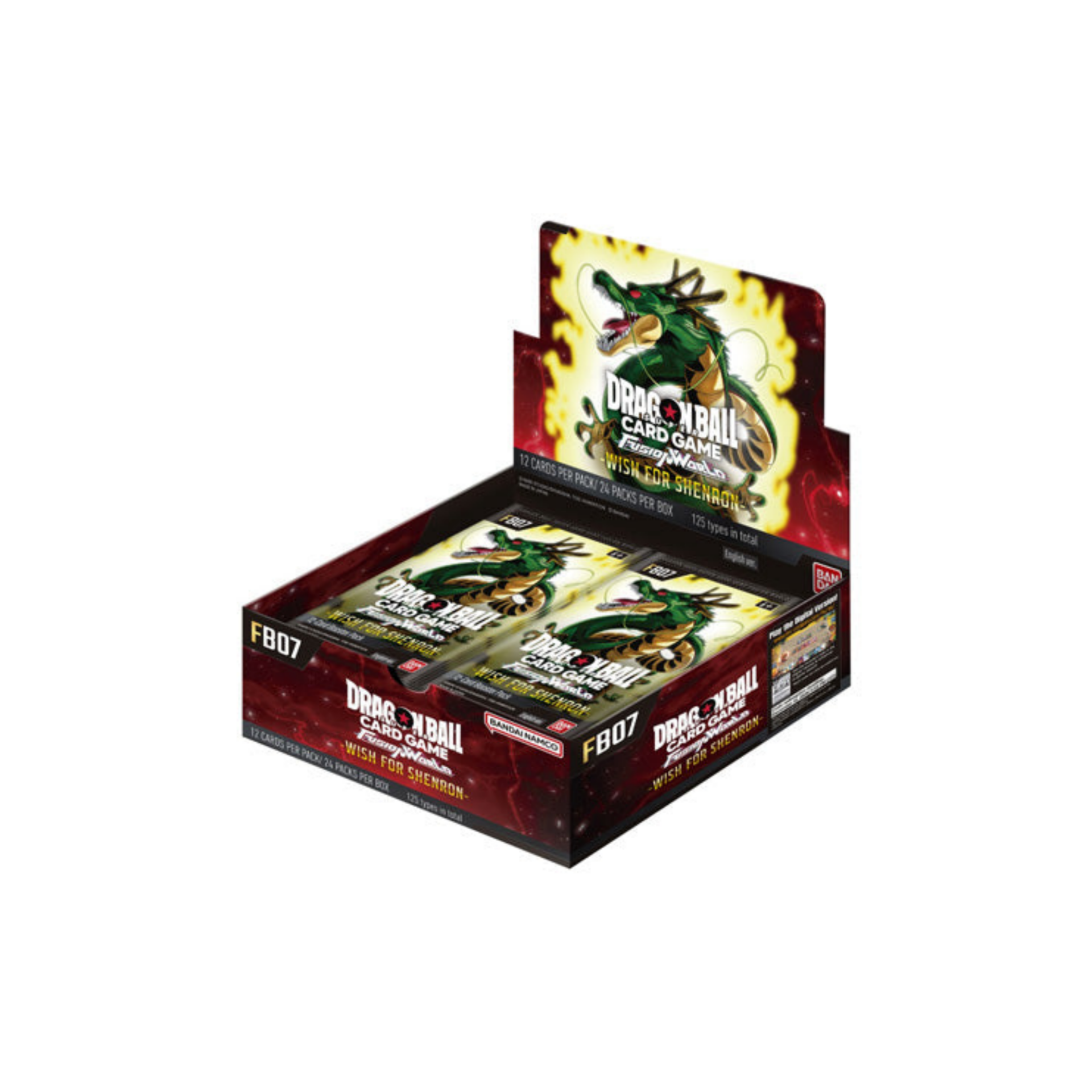 Dragon Ball Super Card Game Fusion World Wish For Shenron Booster Box FB07
