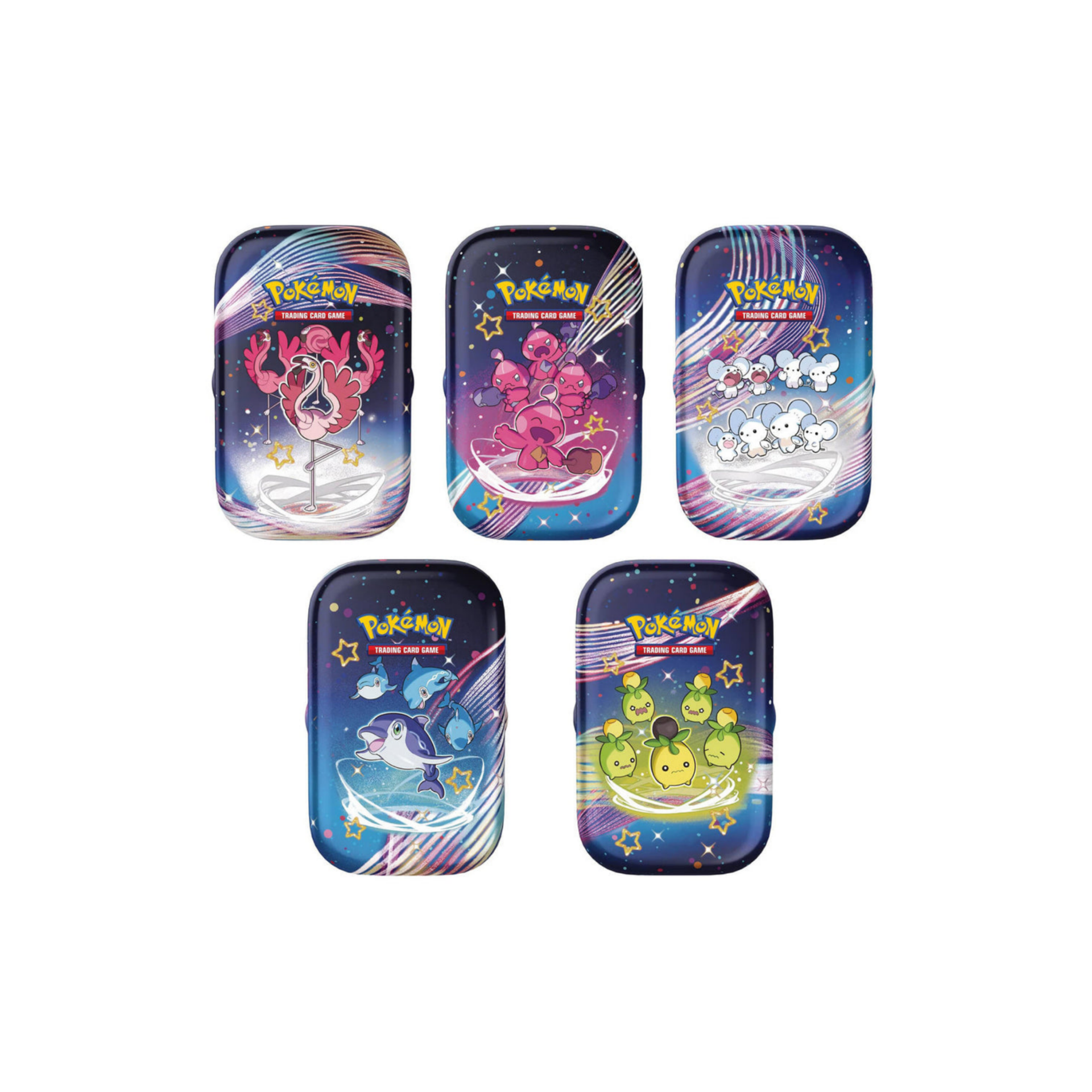 Pokémon TCG Scarlet & Violet Paldean Fates Mini Tins (Set of 5)