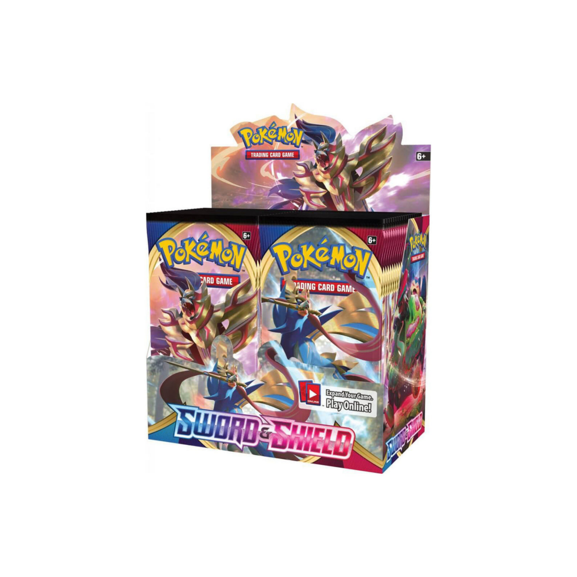 Pokémon TCG Sword and Shield Booster Box Incl 36 Booster Packs