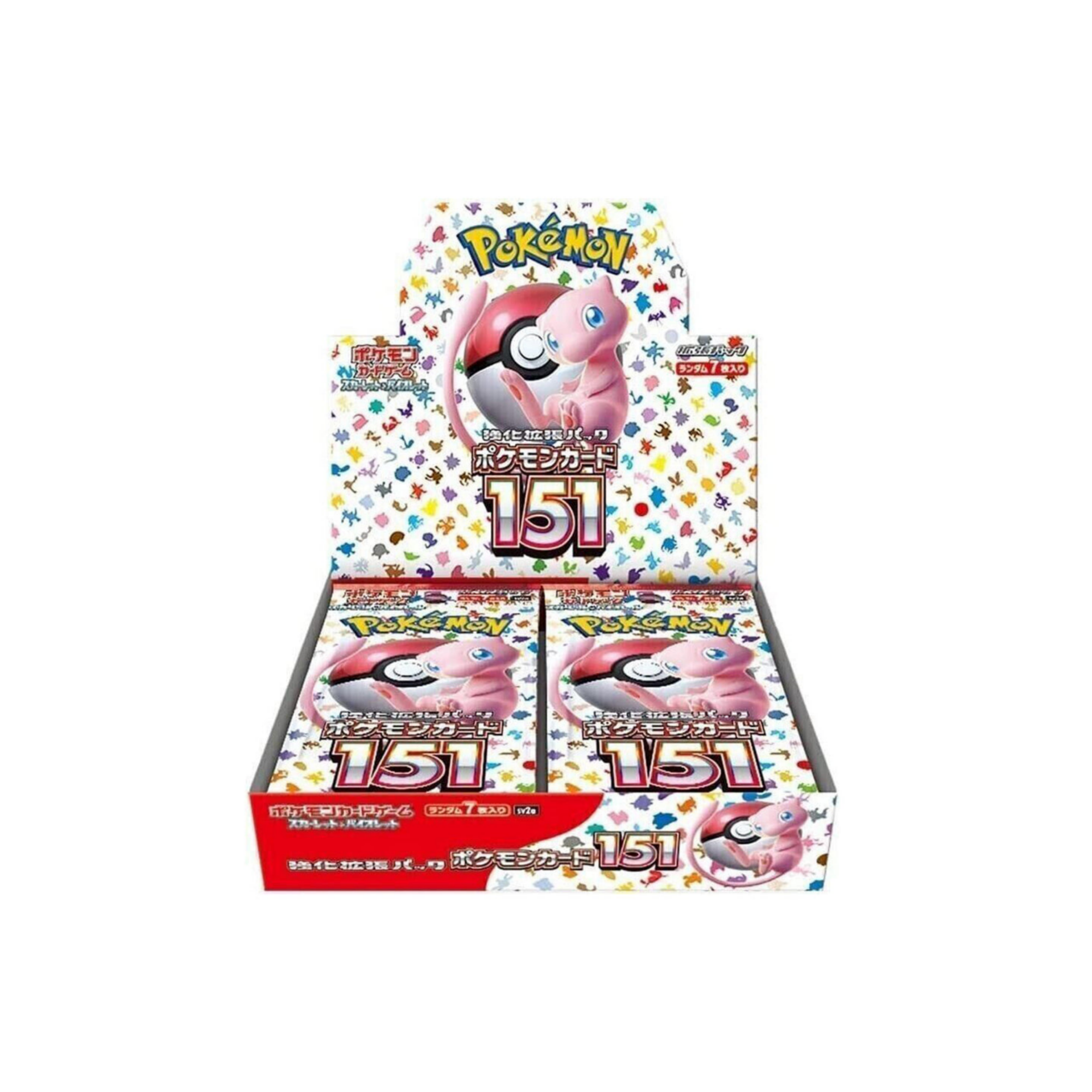 Pokemon TCG 151 Booster Box SV2A Japanese