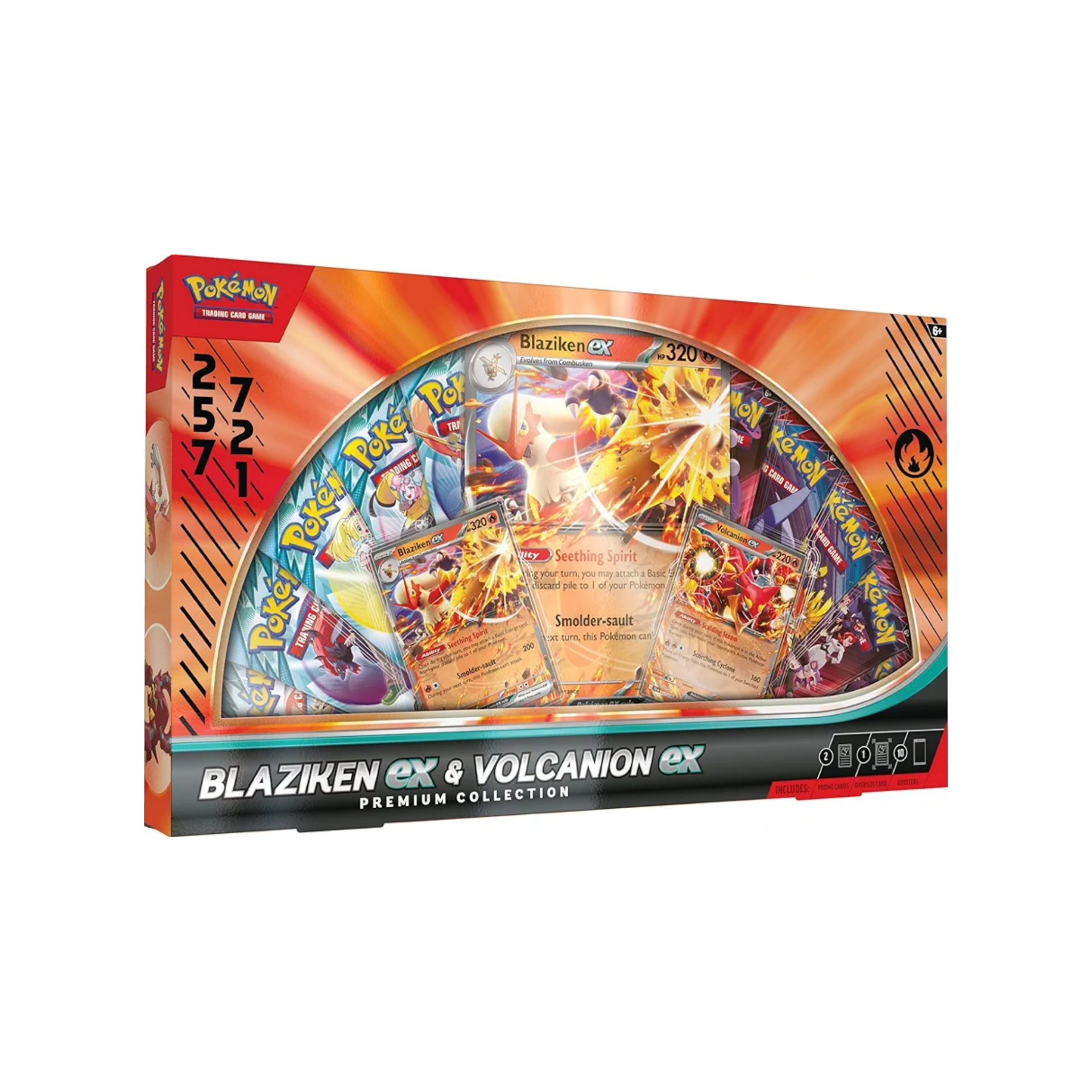 Pokémon TCG: Blaziken ex & Volcanion ex Premium Collection