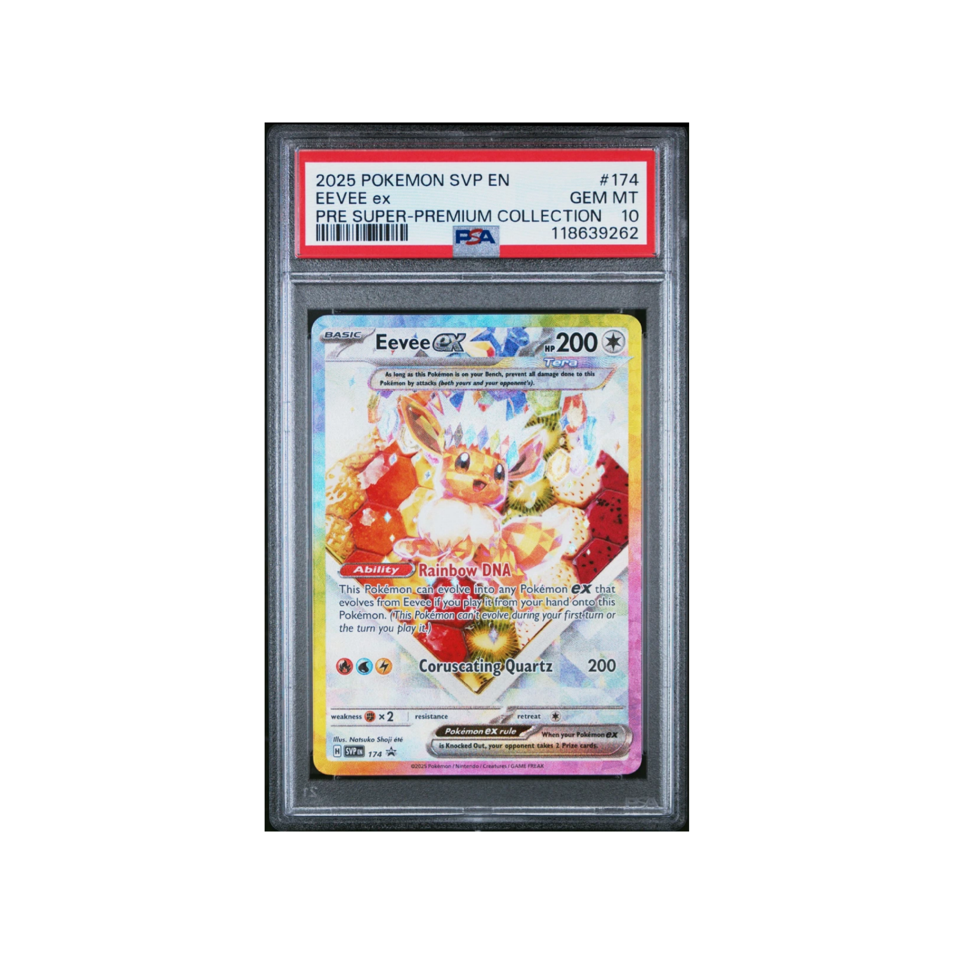 PSA 10 - Eevee ex SVP174 Prismatic Evolutions UPC Promo - Pokemon