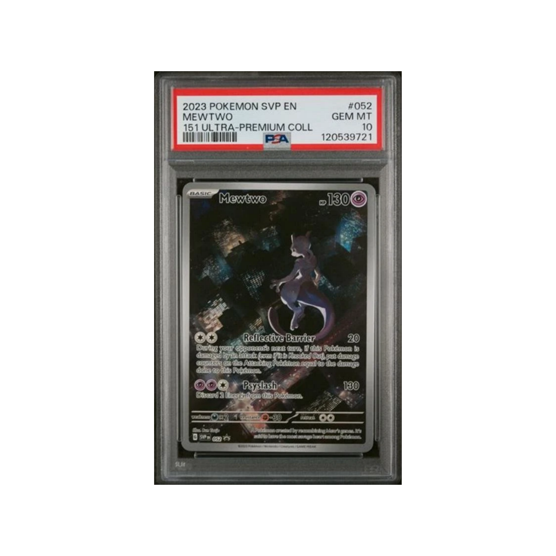SV Black Star Promo 151 UPC Mewtwo #052 PSA 10