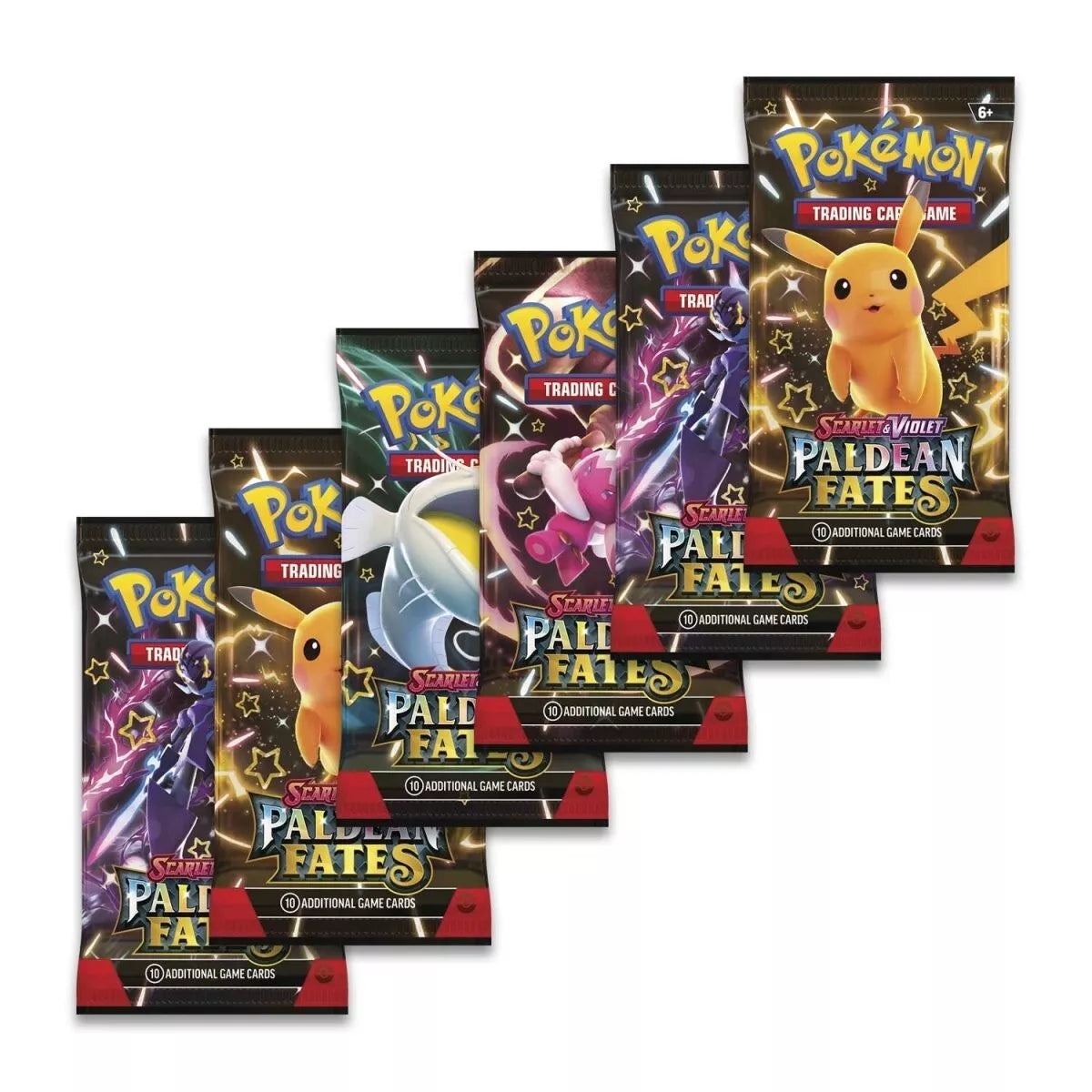 Pokemon TCG Paldean Fates Booster Bundle [6 Packs]